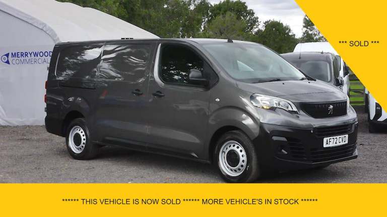 2023 Peugeot Expert 1400 PROFESSIONAL PREMIUM 2.0 LWB 145PS IN GREY,AIR CONDITIONING,SECURITY L P...