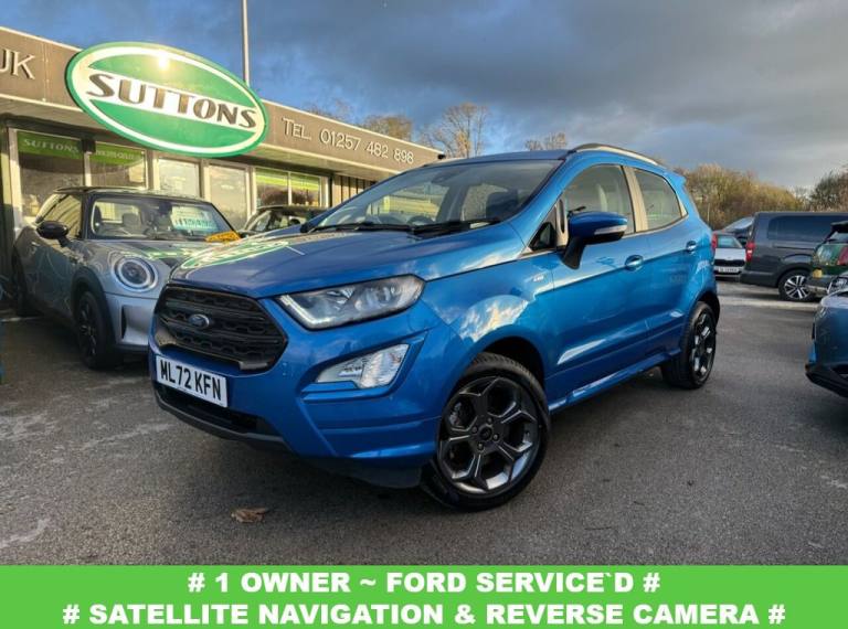 2022 Ford Ecosport 1.0T EcoBoost GPF ST-Line SUV 5dr Petrol Manual Euro 6 (s/s) (125 ps) HATCHBAC...