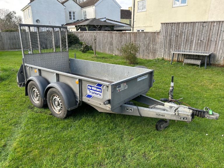 Ifor Williams GD84 trailer with ramp