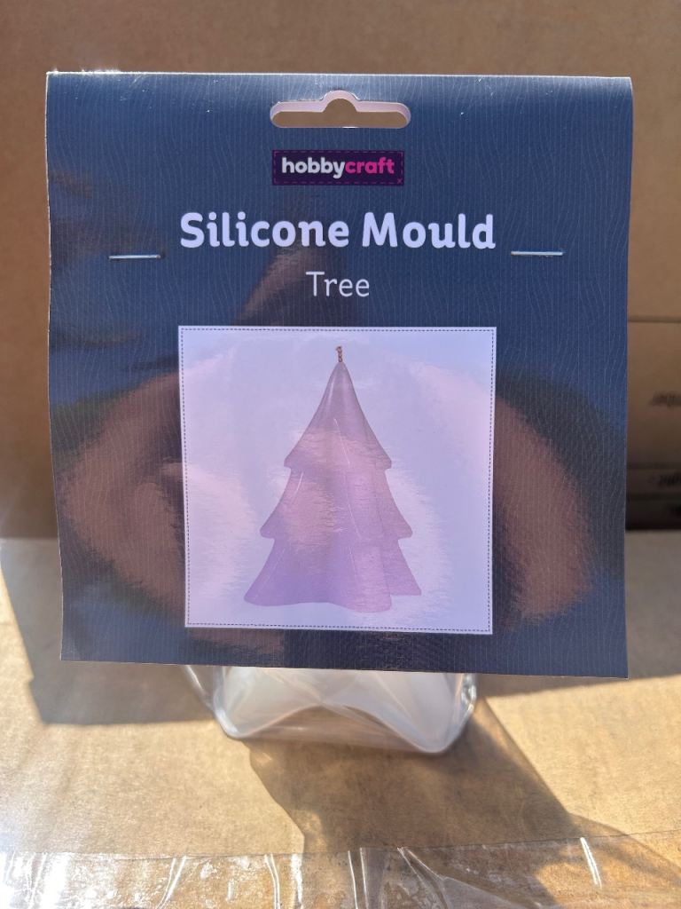 Job lot 200 x Hobbycraft Silicone Christmas Tree Mould - Crafting Fun