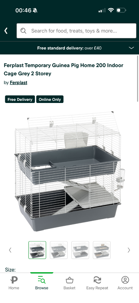 BRAND NEW - Ferplast guinea pig home 200 