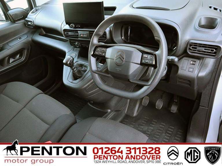 2024 Citroen Berlingo 1.5 BlueHDi 100ps Van Driver PANEL VAN DIESEL Manual