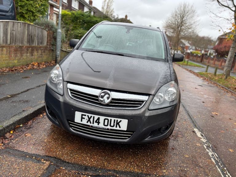 Vauxhall, ZAFIRA, MPV, 2014, Manual, 1686 (cc), 5 doors