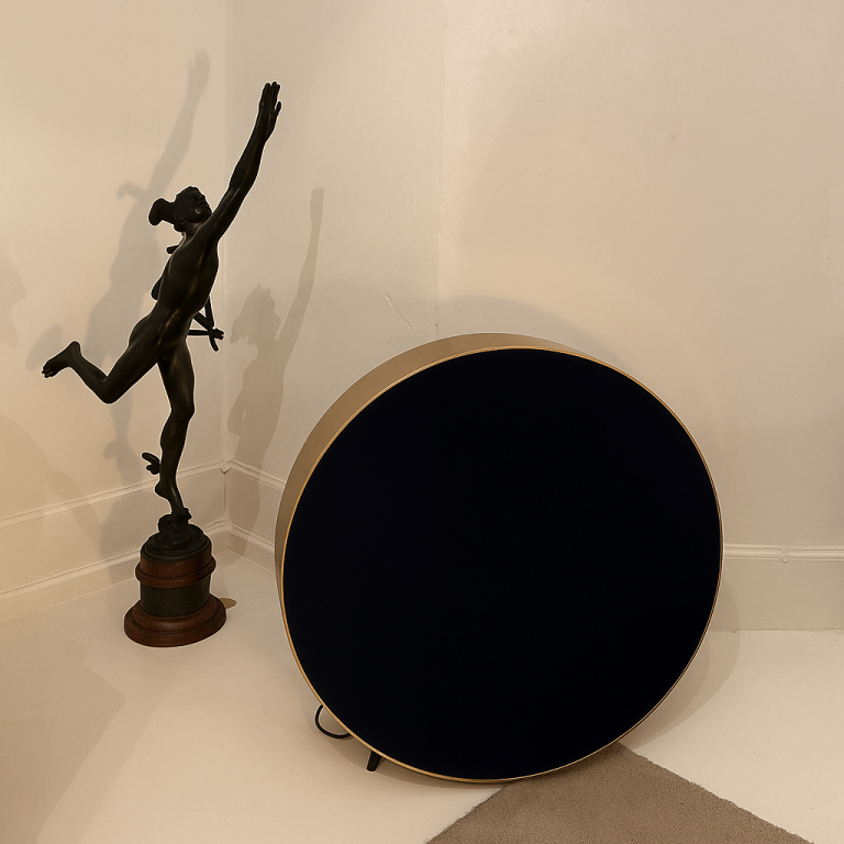 Bang & Olufsen Beosound Edge Speaker – Gold Finish – Excellent Working Condition