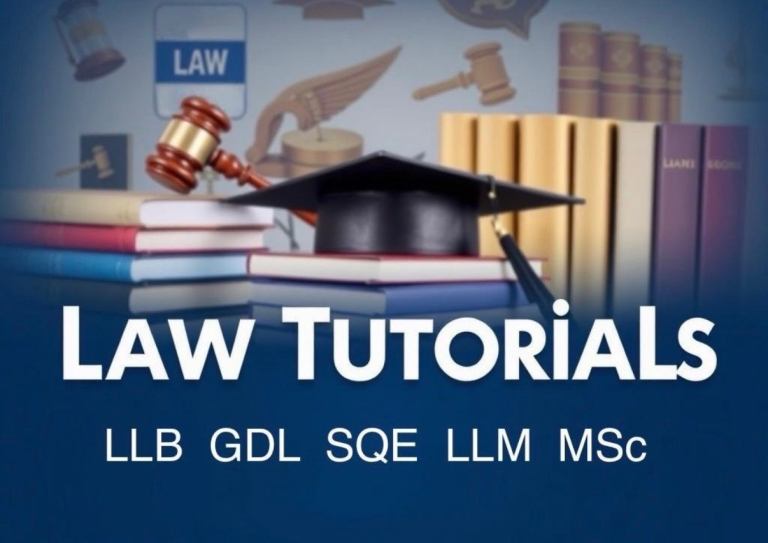 Law Tutor LLB GDL SQE LLM MSc 