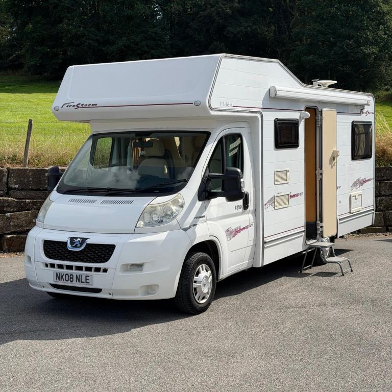 2008 Elddis Firestorm 6 Berth with 6 Seat belts - MOT 03/09/2027