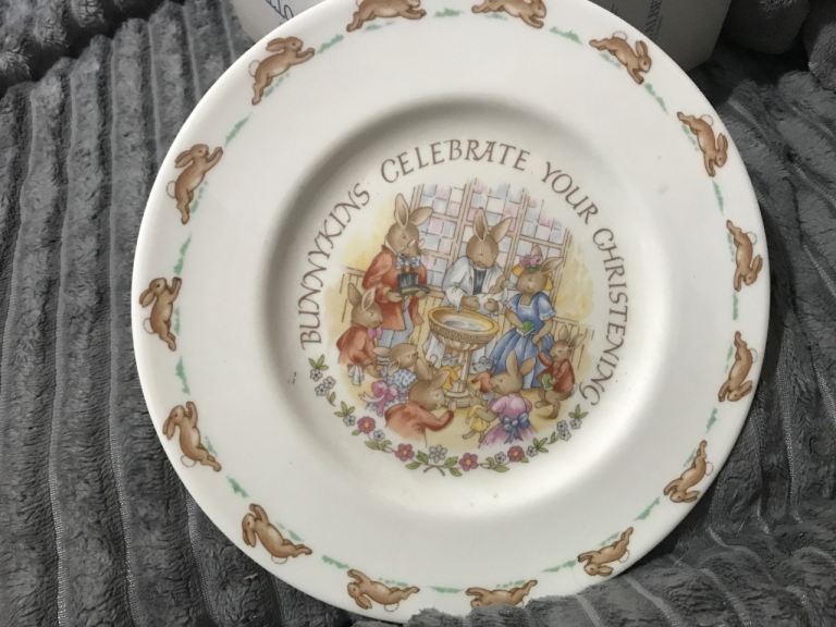 BunnyKins royal doulton plate