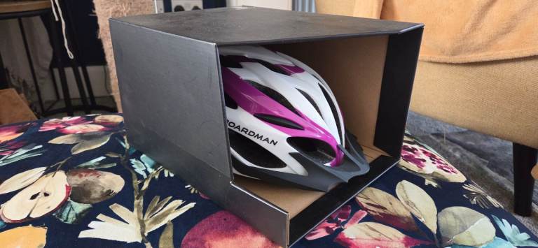 Boardman bike helmet, hardly used 