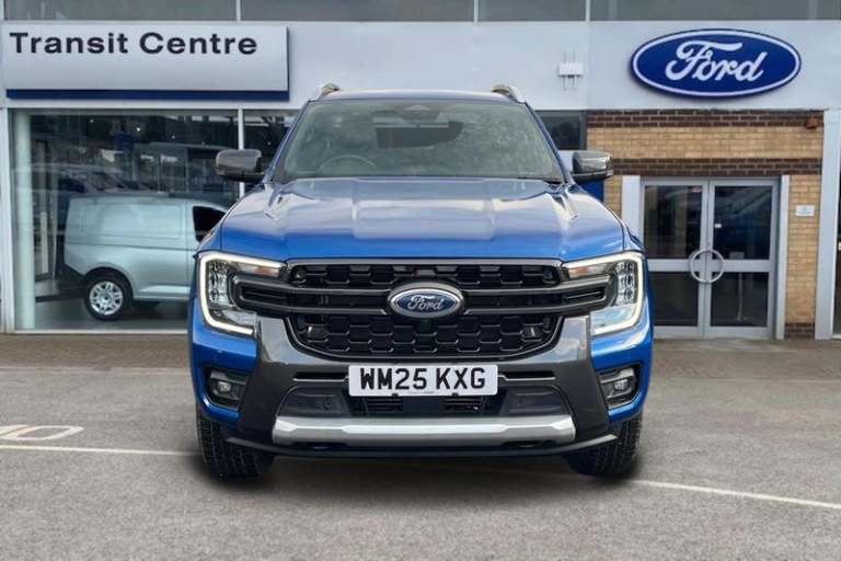 2025 Ford Ranger Wildtrak AUTO 2.0 EcoBlue 205ps 4x4 Double Cab Pick Up SATELLITE NAVIGATION Pick...