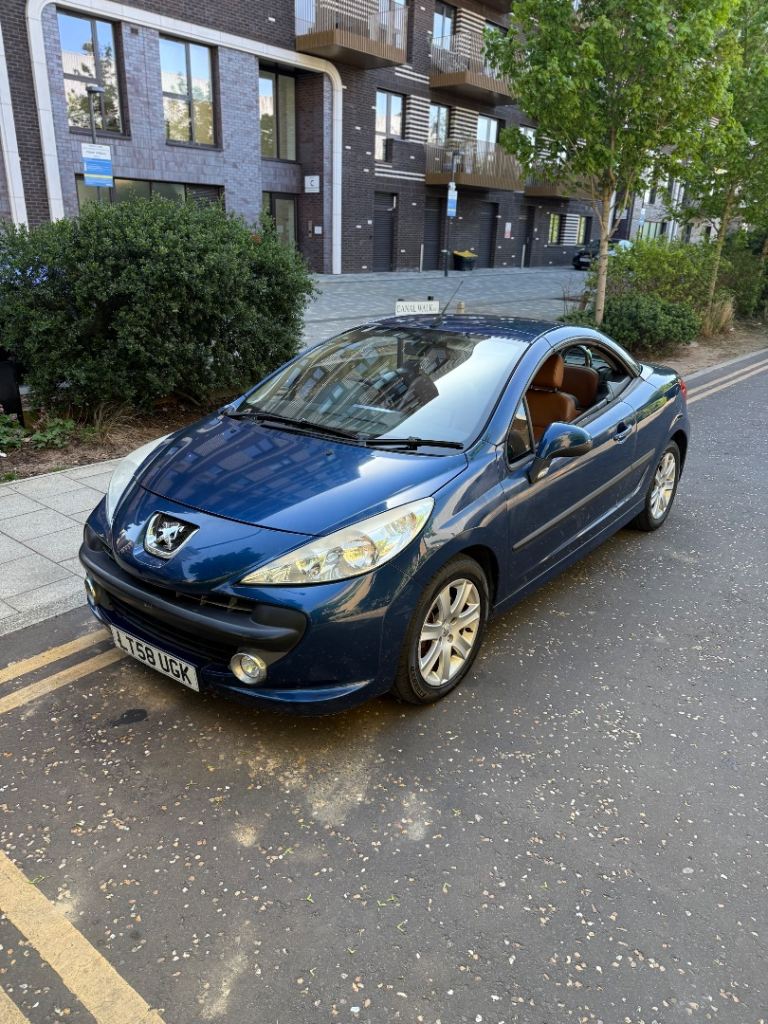 Peugeot, 207, Convertible, 2009, Automatic, 1598 (cc), 2 doors, Long Mot, Low mlg 59 k