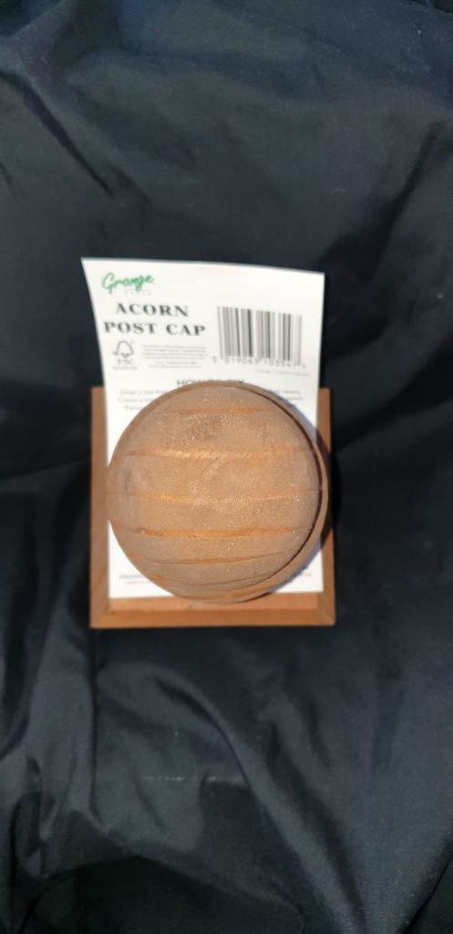 Wooden Fence Post Caps finials.