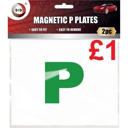 2 pcs magnetic plates for New driver pass P plates or Learner L plates
