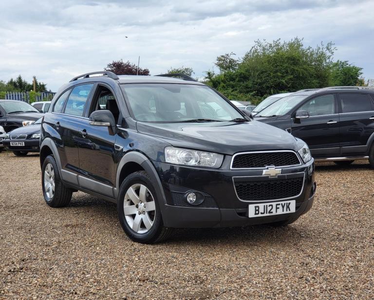 2012 FACELIFT CHEVROLET CAPTIVA 2.2 VCDi LTZ 5 DOOR 7 SEATER AUTOMATIC BLACK