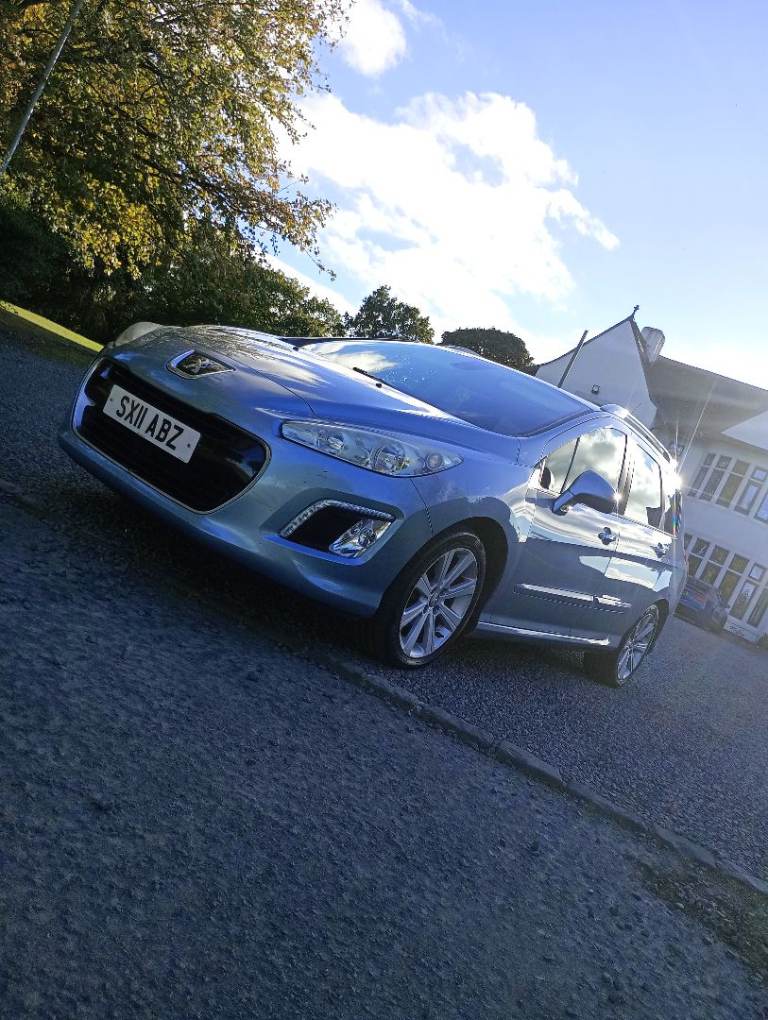 PEUGEOT 308 SW ESTATE 1.6 E-HDI 6 SPEED 7 SEAT OPTION GREAT MPG LONG MOT MAY SWAP PART X £1295