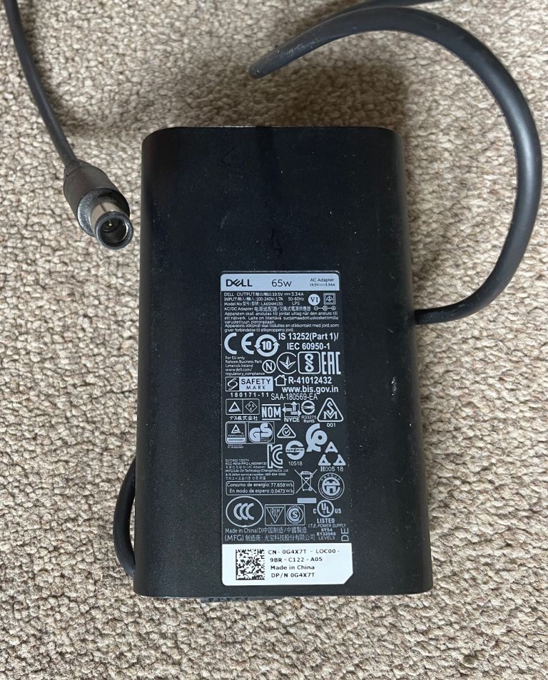 Laptop Dell charger 