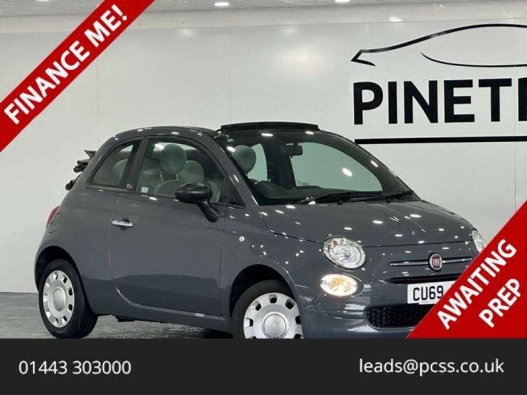 2020 Fiat 500C 1.2 Pop Convertible 2dr Petrol Manual Euro 6 (s/s) (69 bhp) Convertible Petrol Manual