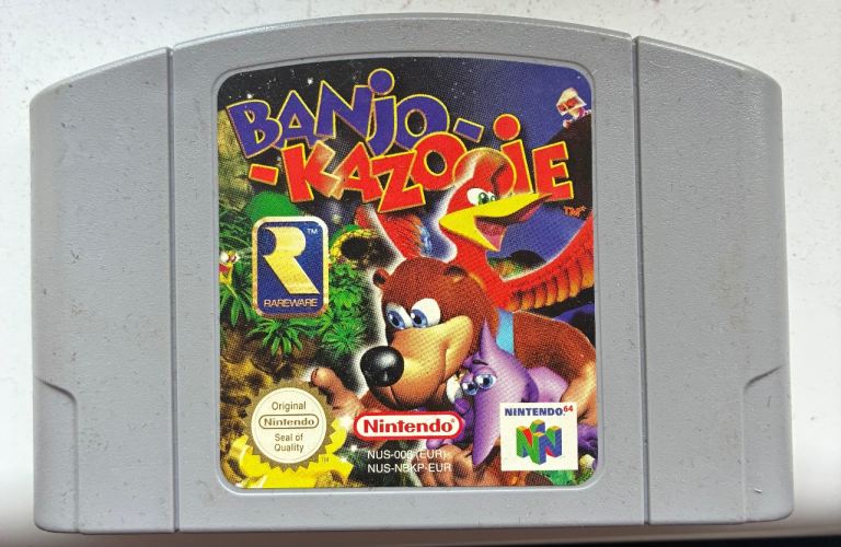 Nintendo 64 Game Pak Bundle - Banjo-Kazooie & Zelda Ocarina of Time