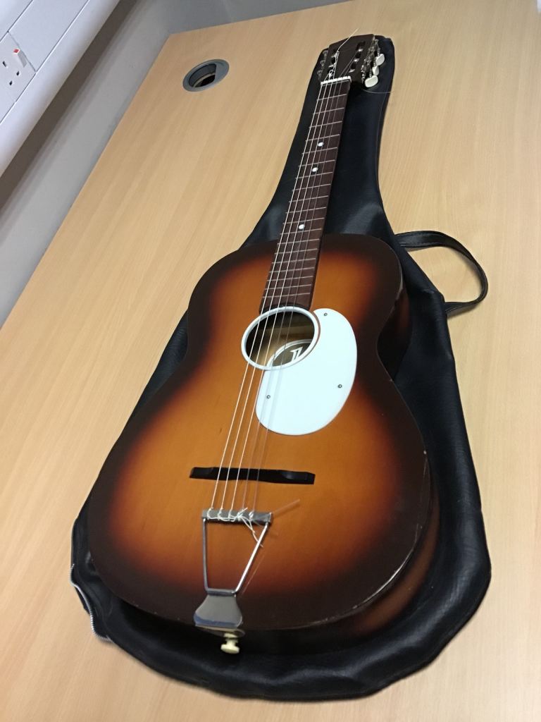 Kansas nylon string accoustic guitar