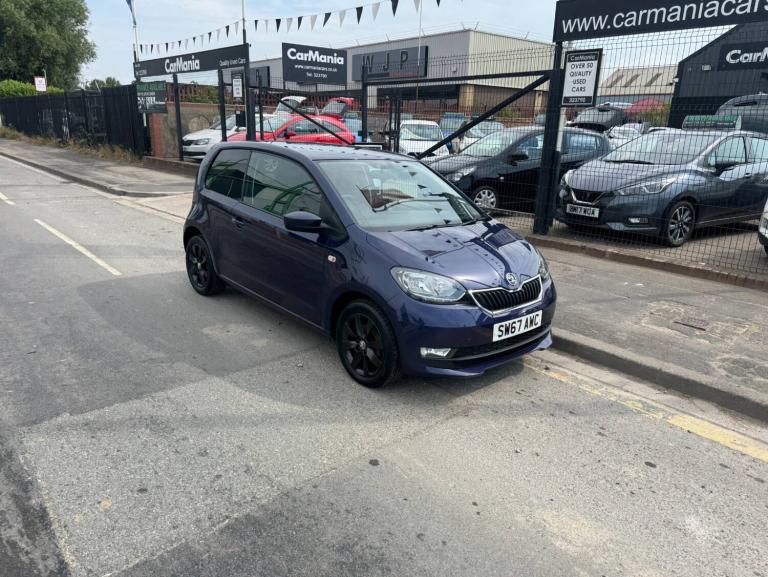 2017 Skoda Citigo 1.0 MPI Colour Edition 3dr h/b LOW MILES ONLY 47765 MILES HATCHBACK Petrol Manual