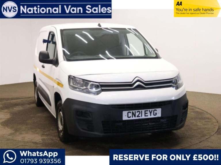 2021 Citroen Berlingo 1.5 BlueHDi 650 X M SWB Euro 6 (s/s) 5dr PANEL VAN Diesel Manual