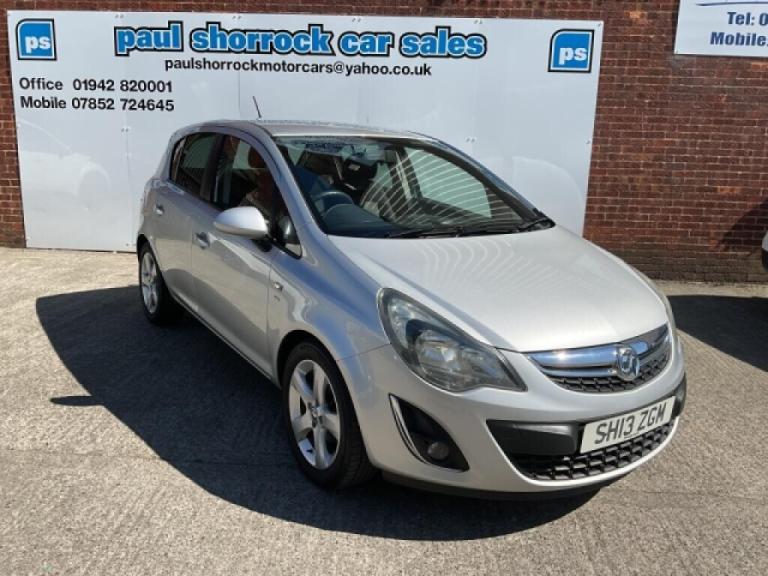 2013 Vauxhall Corsa 1.2 SXI AC 5DR Manual Hatchback Petrol Manual