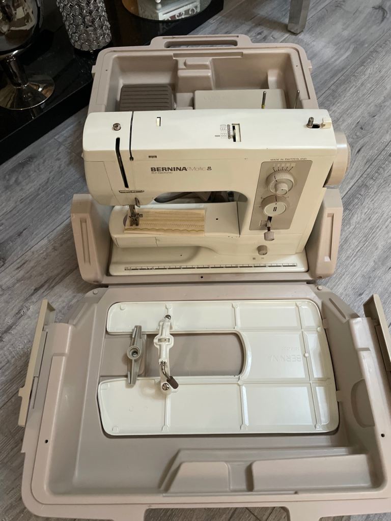 Swiss Bernina Matic 801 Heavy Duty Metal Sewing Machine Fully serviced