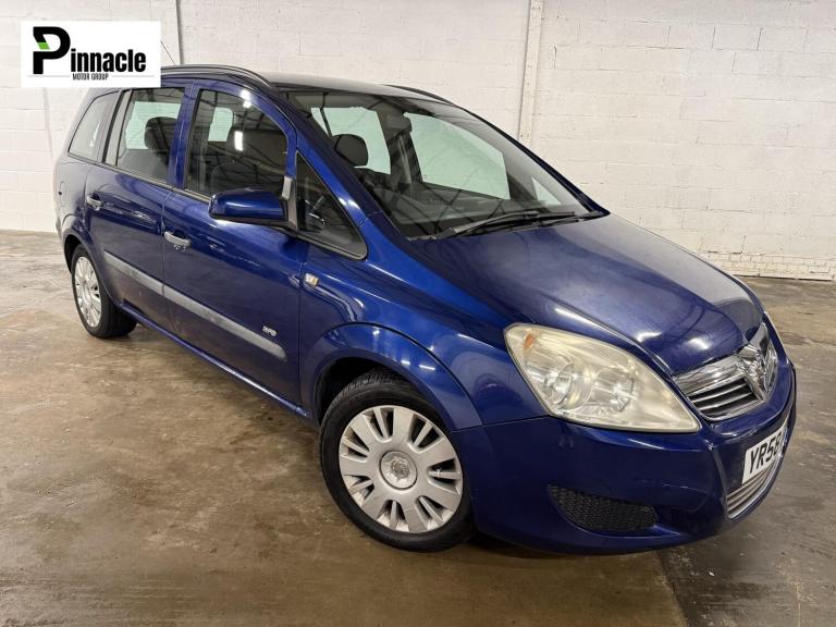 2008 Vauxhall Zafira 1.6i Life 5dr MPV PETROL Manual
