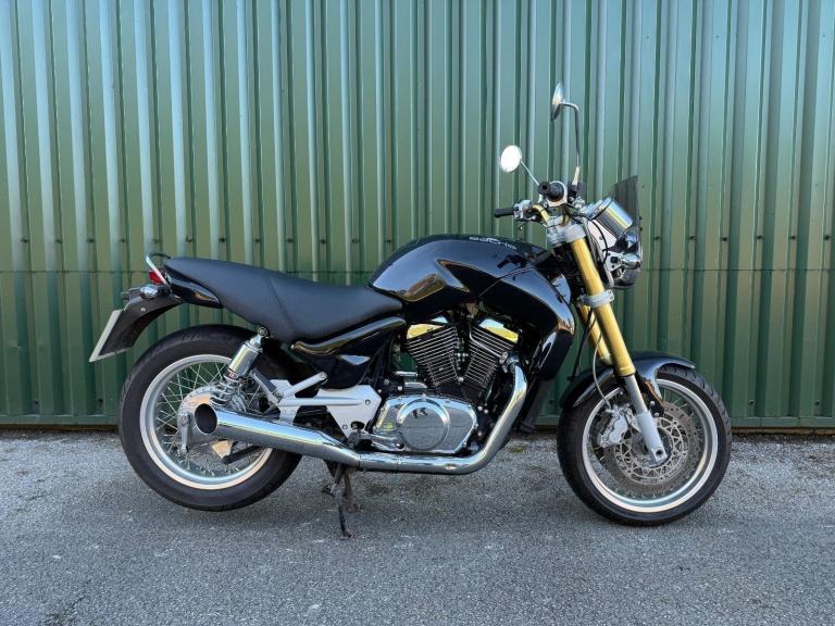 Sachs Motorcycles Roadster 800 VTwin Rare Model 2004 only 3000 Miles Black 