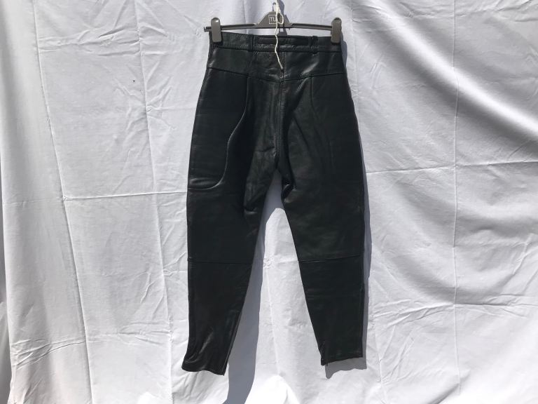 Leather motorcycle trousers Ashman ladies size UK 16 