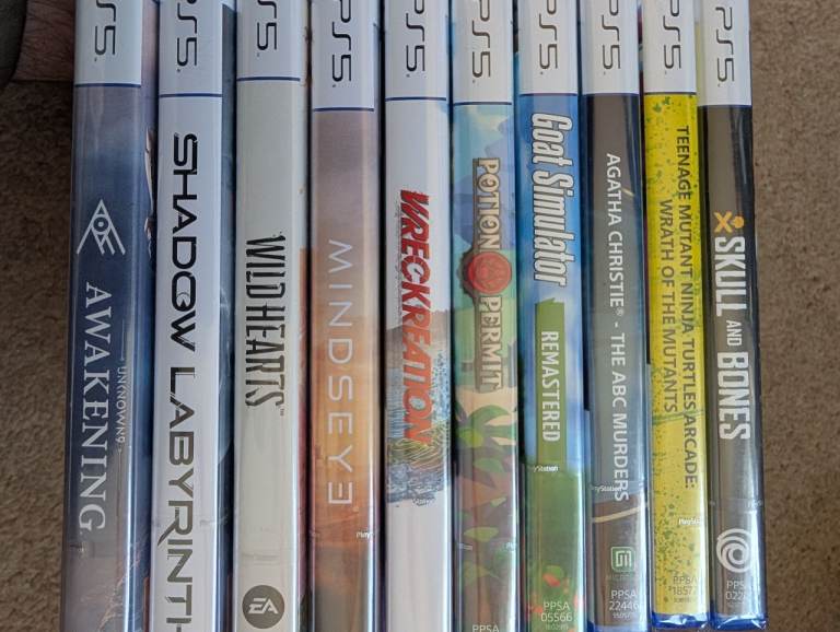  PS5 Games – Still Sealed