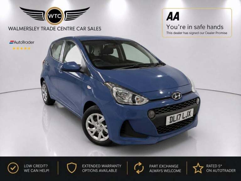 2017 Hyundai i10 1.0 SE 5dr HATCHBACK PETROL Manual