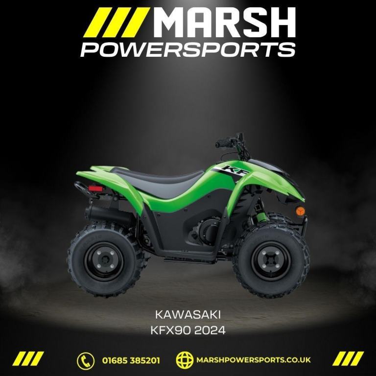 Kawasaki KFX 90 Youth Quad - Kawasaki Main Dealer - NOW REDUCED!