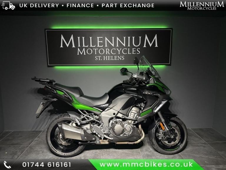 KAWASAKI VERSYS 1000 SE SKYHOOK ELECTRONIC SUSPENSION ADVENTURE TOURER BIKE