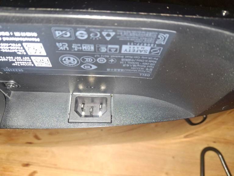 DELL SE2219H Full HD 22" LED Monitor - Black