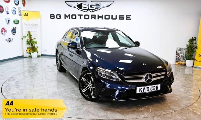 2019 Mercedes-Benz C Class C220d Sport 4dr 9G-Tronic SALOON DIESEL Automatic