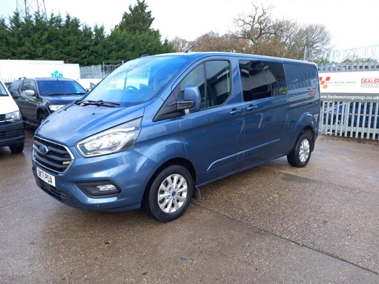 2021 Ford Transit Custom 2.0 300 EcoBlue Limited Crew Van Double Cab 5dr Diesel Manual L2 H1 Euro...
