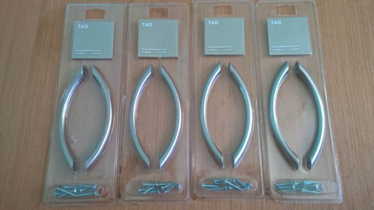 4x New IKEA TAG kitchen cabinets door handles,