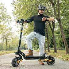 Jenyrid Electric Scooter – Black and Yellow, Brand New