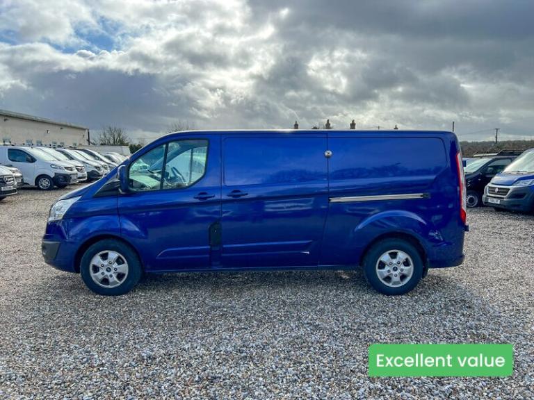 2017 Ford Transit Custom LWB L2H1 290 Limited Air Con Cruise EURO 6 NO VAT Panel Van Diesel Manual