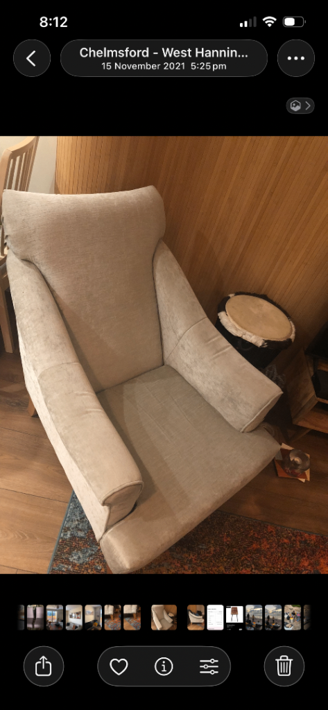 Grey Armchair 
