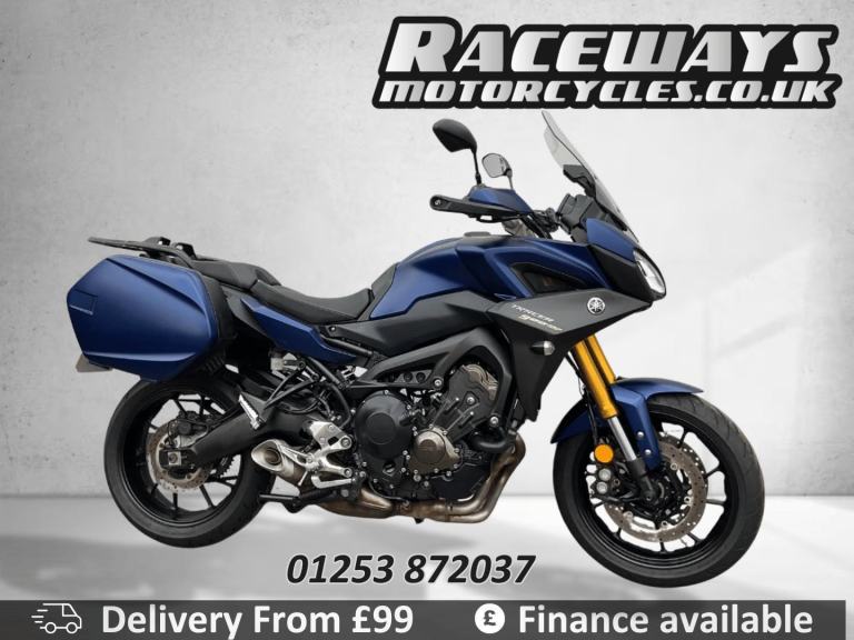 YAMAHA TRACER 900GT 2019 BLUE 23,069 MILES USED MOTORCYCLE