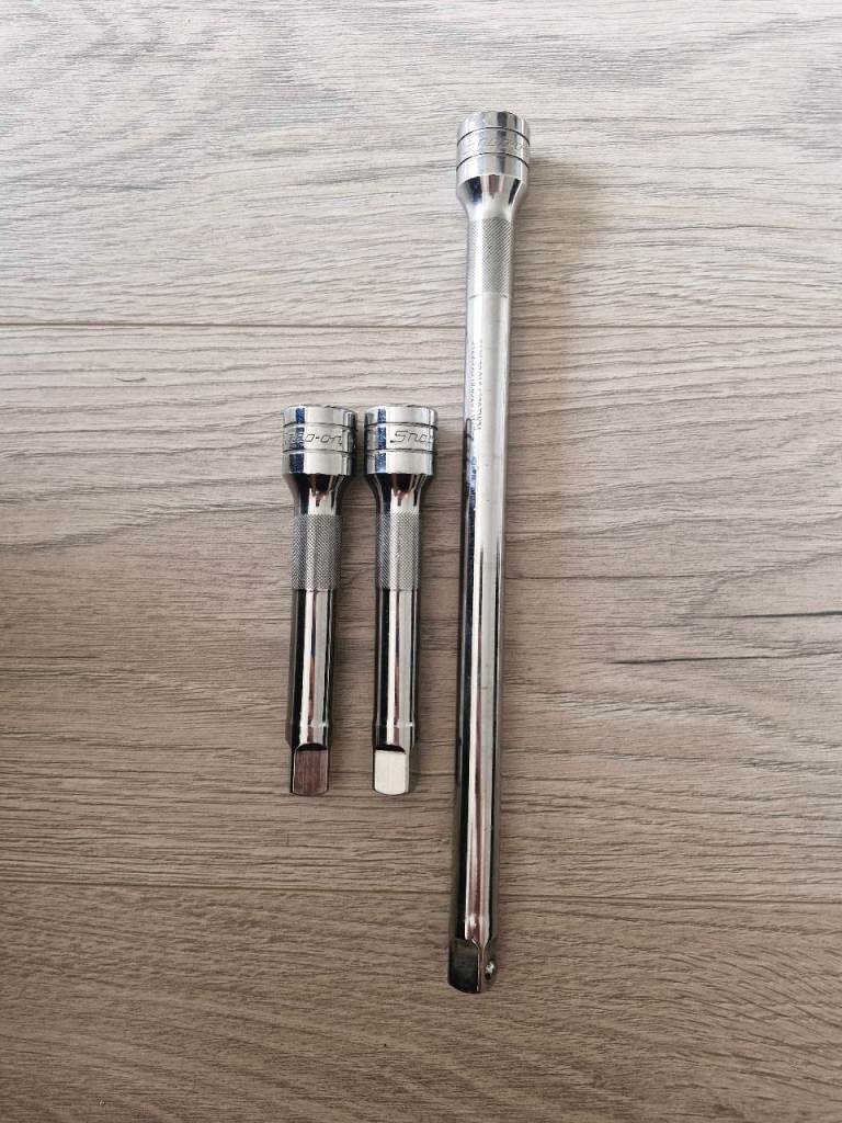 Snap on extension bars