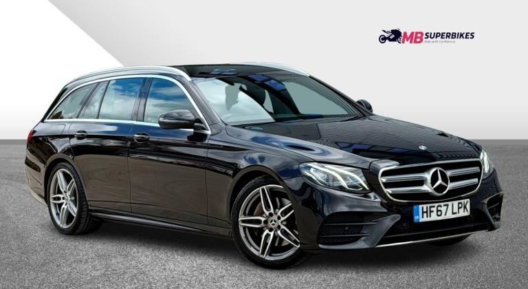 MERCEDES BENZ E CLASS E220CDI 2017 (67) AMG LINE ESTATE + 1 OWNER + F/S/H 