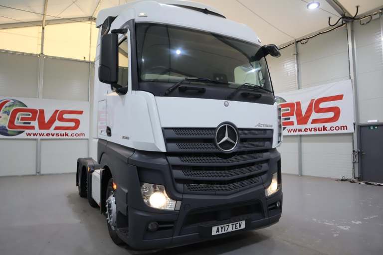 2017 (17 PLATE) Mercedes Benz ACTROS 2545 6x2 Euro 6 Tractor Units