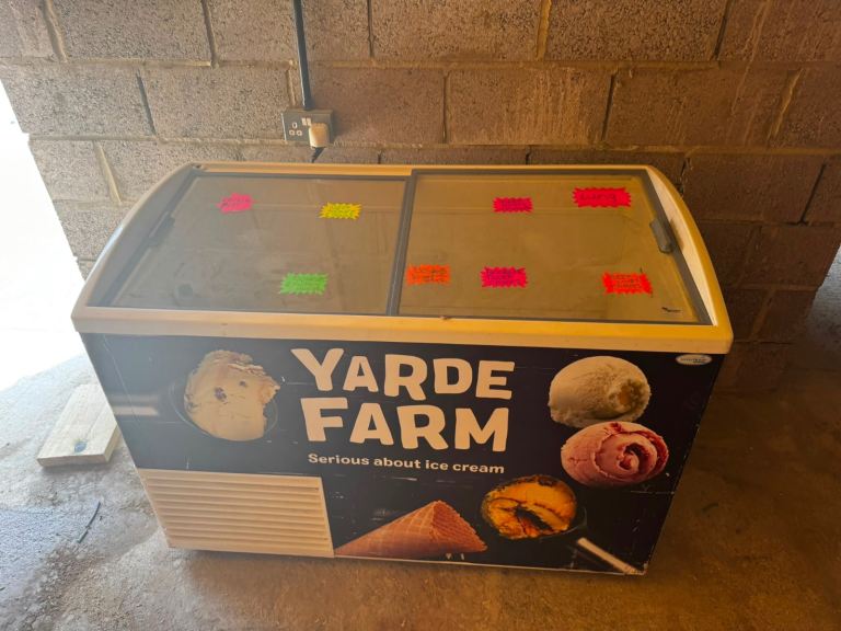 Yarde Farm Ice Cream Display Freezer – Good Condition
