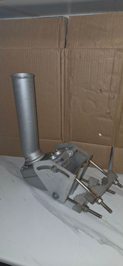 Satellite Dish Mount Bracket - Grey, Good Condition