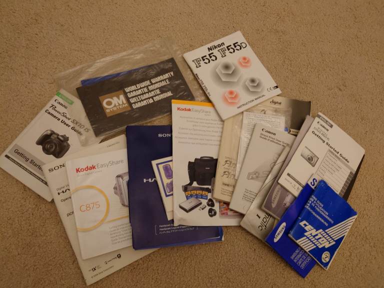 Vintage Camera Camcorder Polaroid Bundle 35mm Super 8 Digital lenses