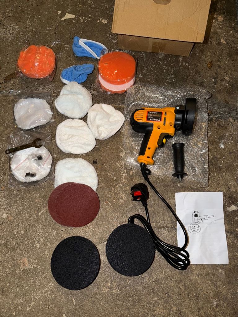 Wired electric car polisher buffer new 