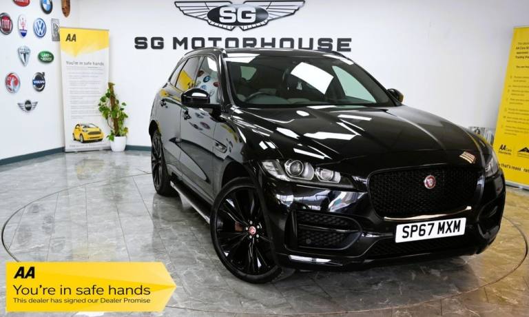2017 Jaguar F-Pace 2.0 D180 R-Sport SUV 5dr Diesel Auto Euro 6 (s/s) (180 ps) ESTATE Diesel Autom...