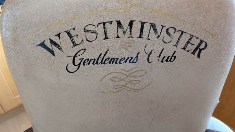 Antique Georgian Westminster Gentlemen's Club Dining Library Chair